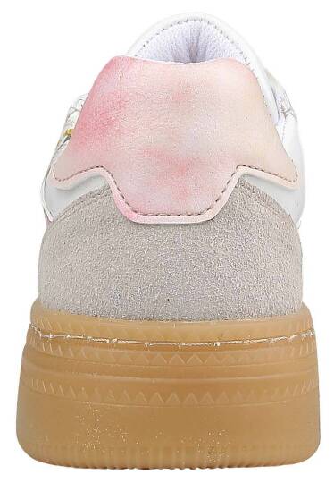 Women Vegan Leather White Sneakers - Botanical Notes - 5