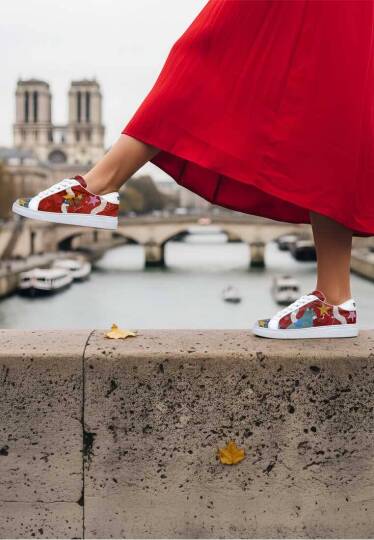 Women Vegan Leather White Sneakers - Paper Animals
