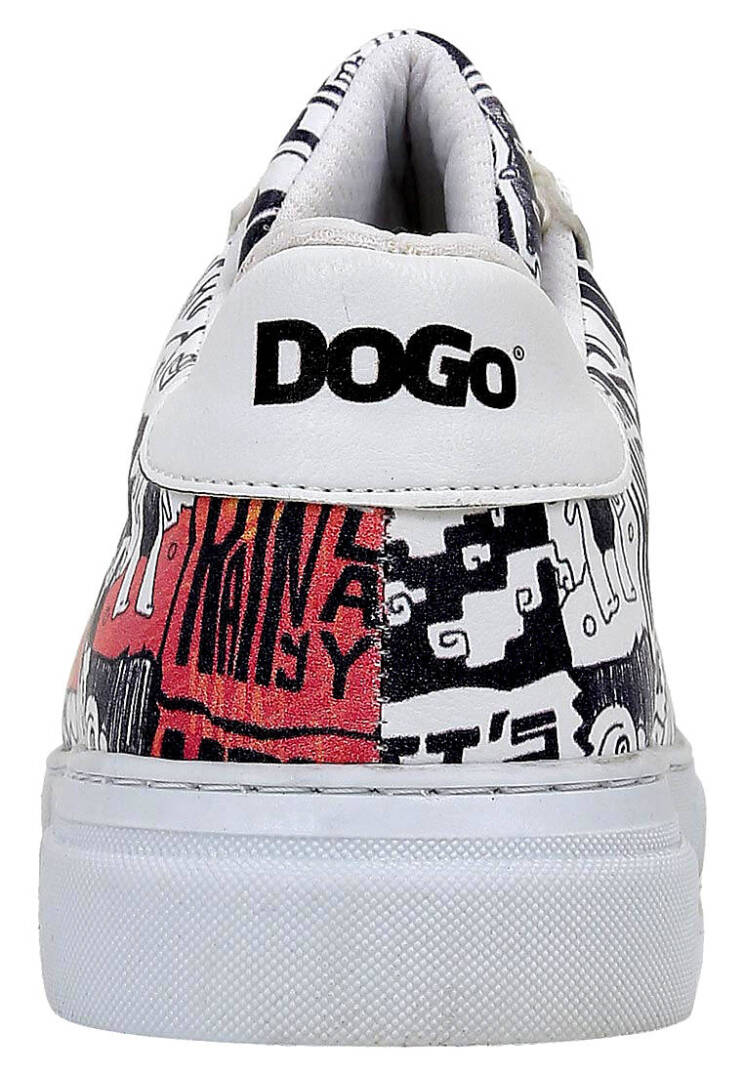 Women Vegan Leather White Sneakers - Star Girl - 7