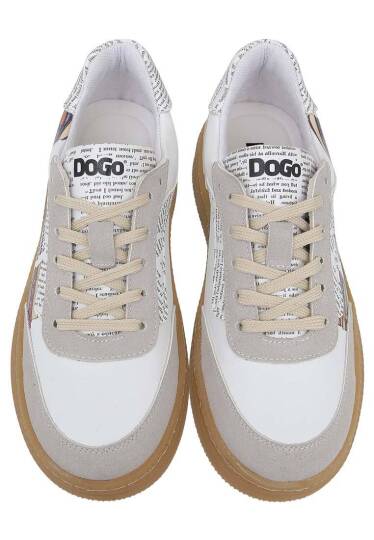 Women Vegan Leather White Sneakers - The Wise Owl - 4