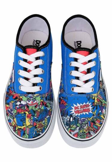 Women's Vegan Multicolor Sneakers - Warner Bros DC Villains Design - 2