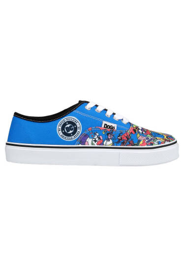 Women's Vegan Multicolor Sneakers - Warner Bros DC Villains Design - 7