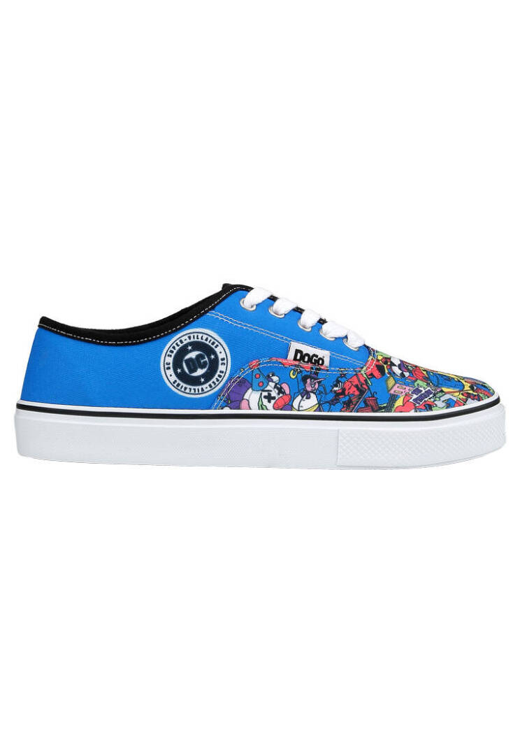 Women's Vegan Multicolor Sneakers - Warner Bros DC Villains Design - 7
