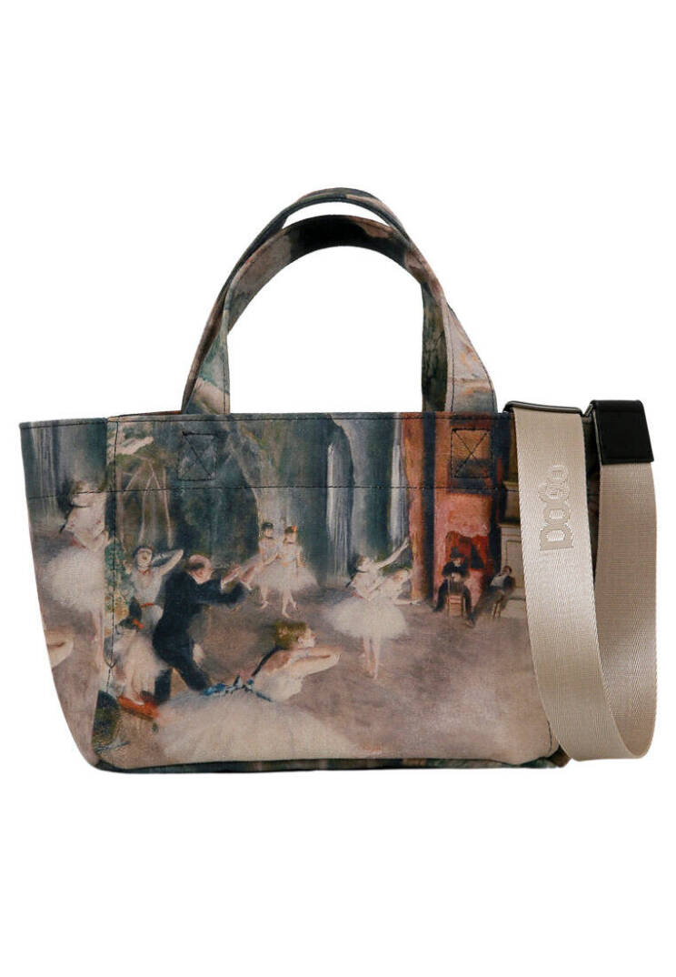 Женская Многоцветная Сумка Medium Tote из Веганской Кожи - Ballerinas - 2