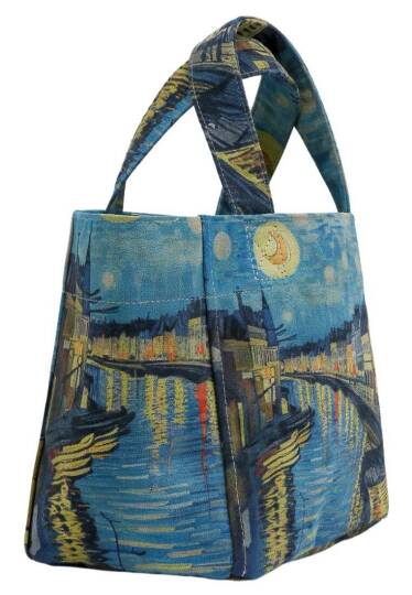 Женская Многоцветная Сумка Medium Tote из Веганской Кожи - Sea Sparkles - 5