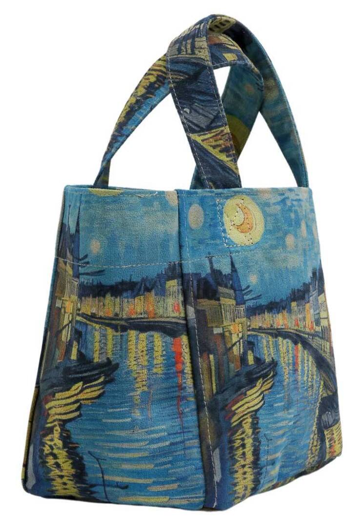 Женская Многоцветная Сумка Medium Tote из Веганской Кожи - Sea Sparkles - 5