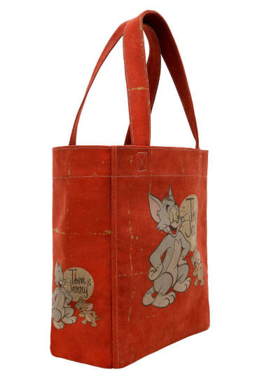 Женская Оранжевая Сумка Тоут Vegan - Warner Bros Tom & Jerry - 5