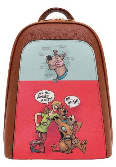 Женский рюкзак из веганской кожи — Warner Bros Hungry Doo Scooby Doo Design