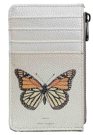 Женский Белый Кошелек - Moths and Butterflies - 2