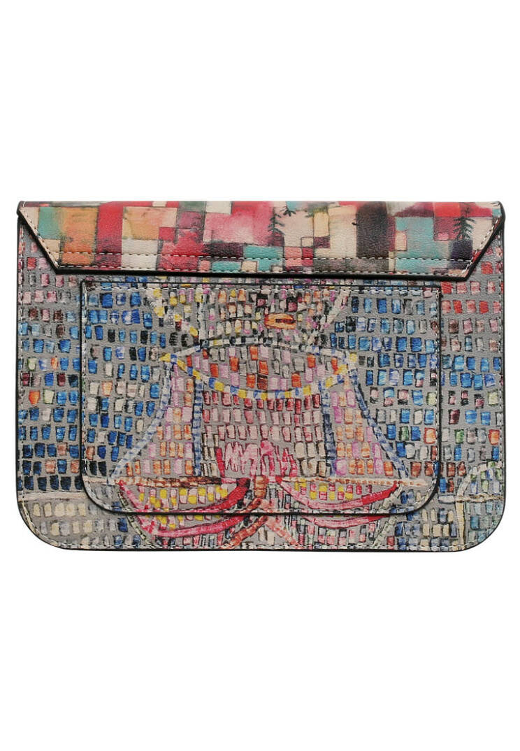Женский Многоцветный Клатч из Веганской Кожи - Mini Mosaic - 5