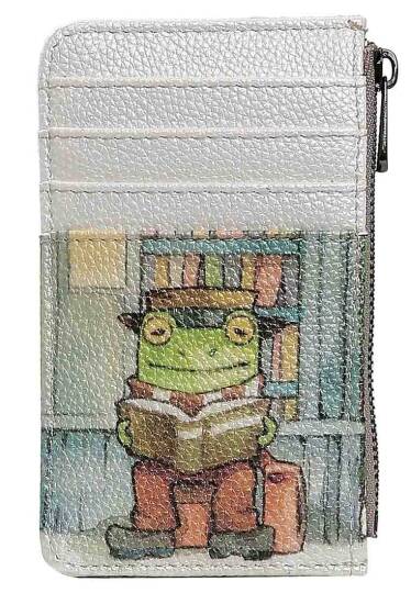 Женский Многоцветный Кошелек - Bookstore Frog - 2