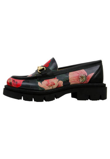 Женские Черные Лоферы Vegan - Poppy - 3