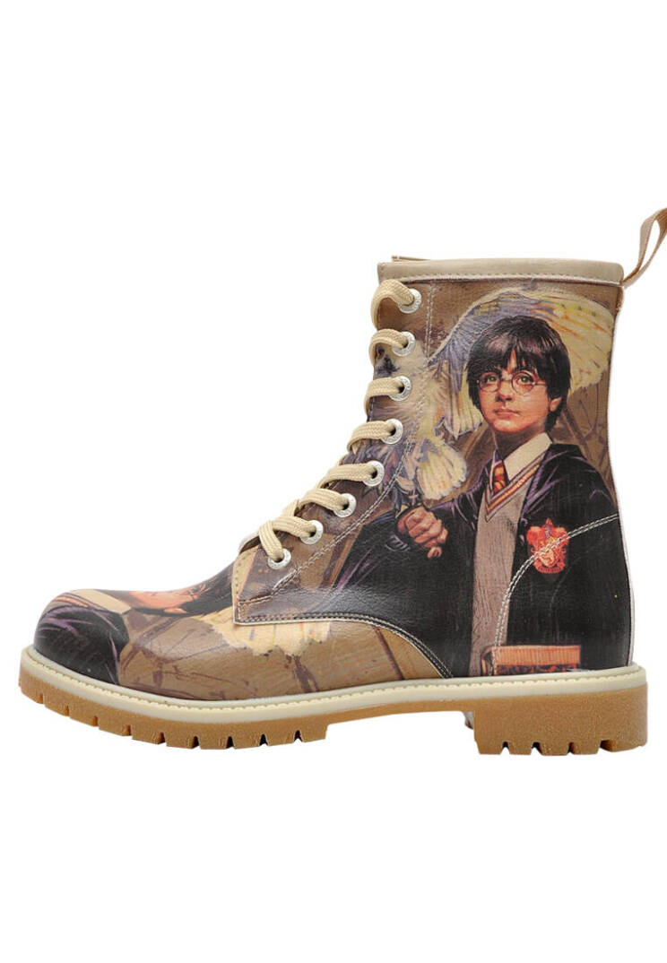 Женские Многоцветные Высокие Сапоги Vegan Warner Bros - Harry and Hedwig Harry Potter - 1